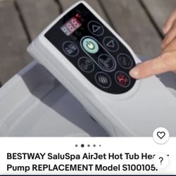 Bestway Saluspa Airyet Hot Tube Heater Pump 