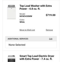 Maytag Washer and Dryer