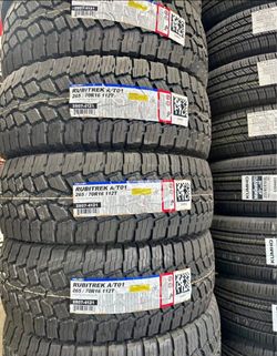 265/70R16 Falken Rubitrek A/T01 Set Of 4 New Tires