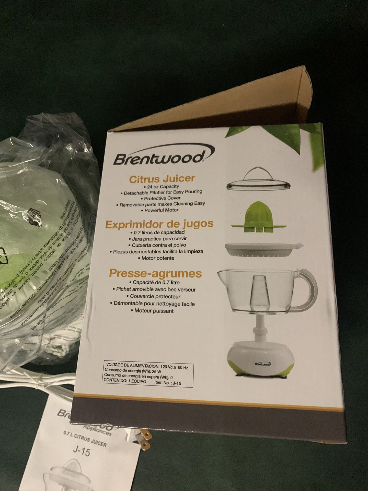 3 Kitchen Machines: Oj Juicer, Minni Food Chopper And A Power Chopper