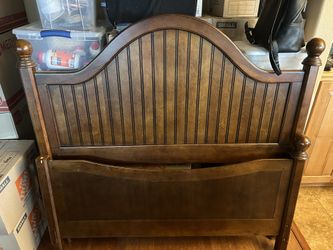 Full Size Mattress, Boxspring, And Frame