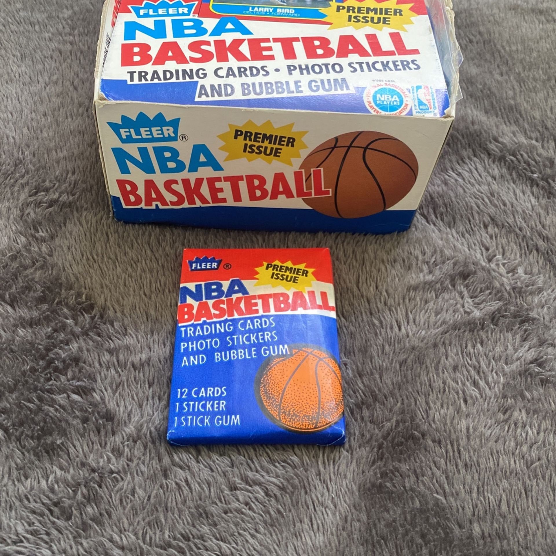 1986 Fleer NBA Basketball Pack