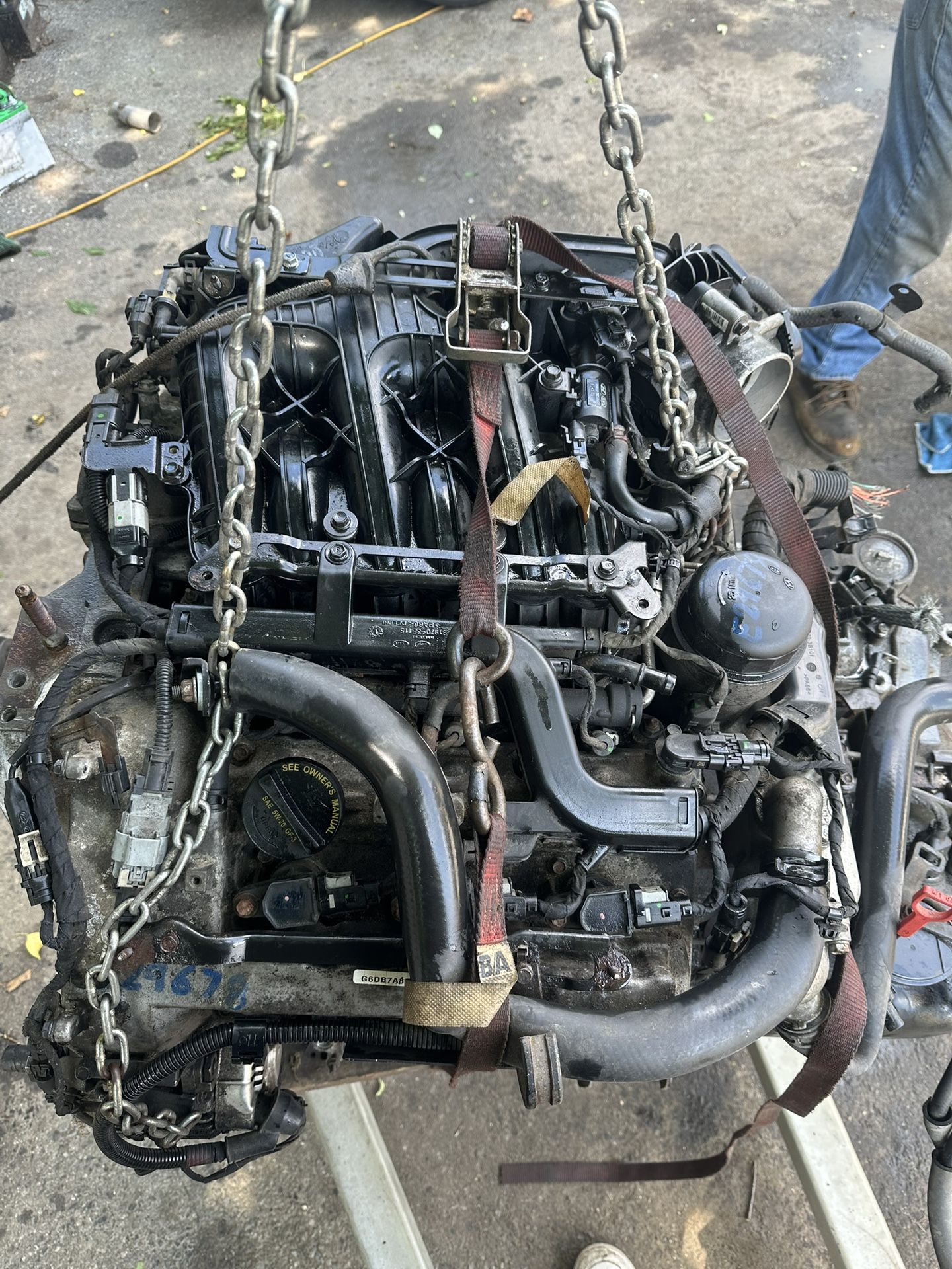 2007 Hyundai Azera Engine