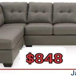 New Donlen Sectional Sofa 