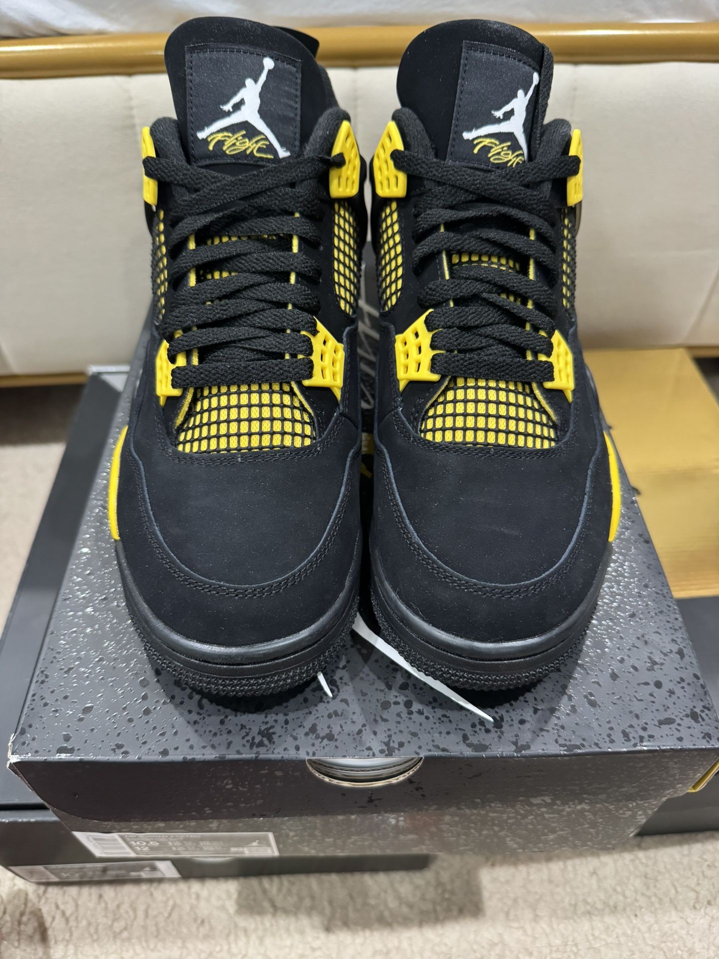 Jordan 4 “Black Thunder” 10.5M