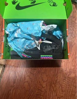 Off white Air Force mid top