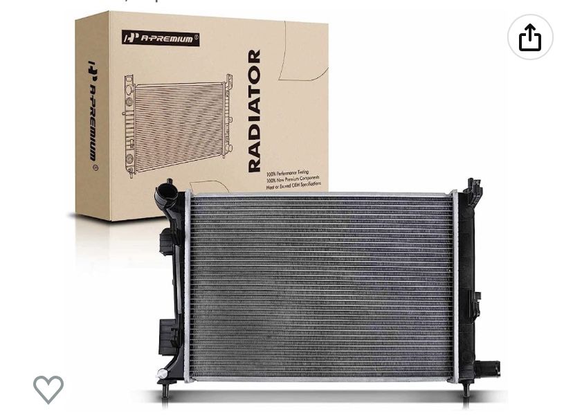 A-Premium Engine Coolant Radiator Assembly
