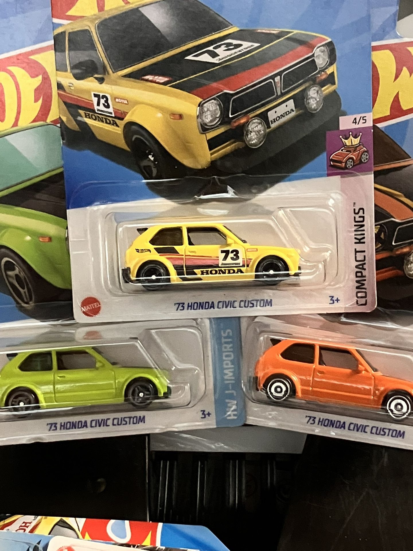 HOT WHEELS …..73 Honda Civic Custom