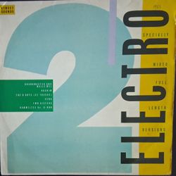 "Street Sounds Electro 2" 1983 Hip-Hop (UK Import) ELCST 2~EX/VG