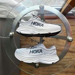 Hoka One Bondi 8 Shark Grey Size 9 Wide Men’s / 10.5 Women’s 