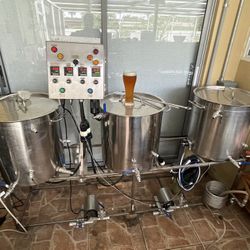 Homebrewing Rig For 15-20 Gallon Batches Beer Brewing