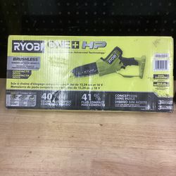 RYOBI ONE+ HP 18V Brushless 6 in. Battery Compact Pruning Mini Chainsaw ( Tool Only) for Sale in Phoenix, AZ - OfferUp