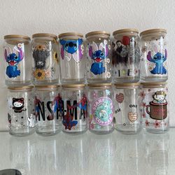 Customized Glass Cups!