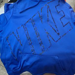 Nike Blue Hoodie 