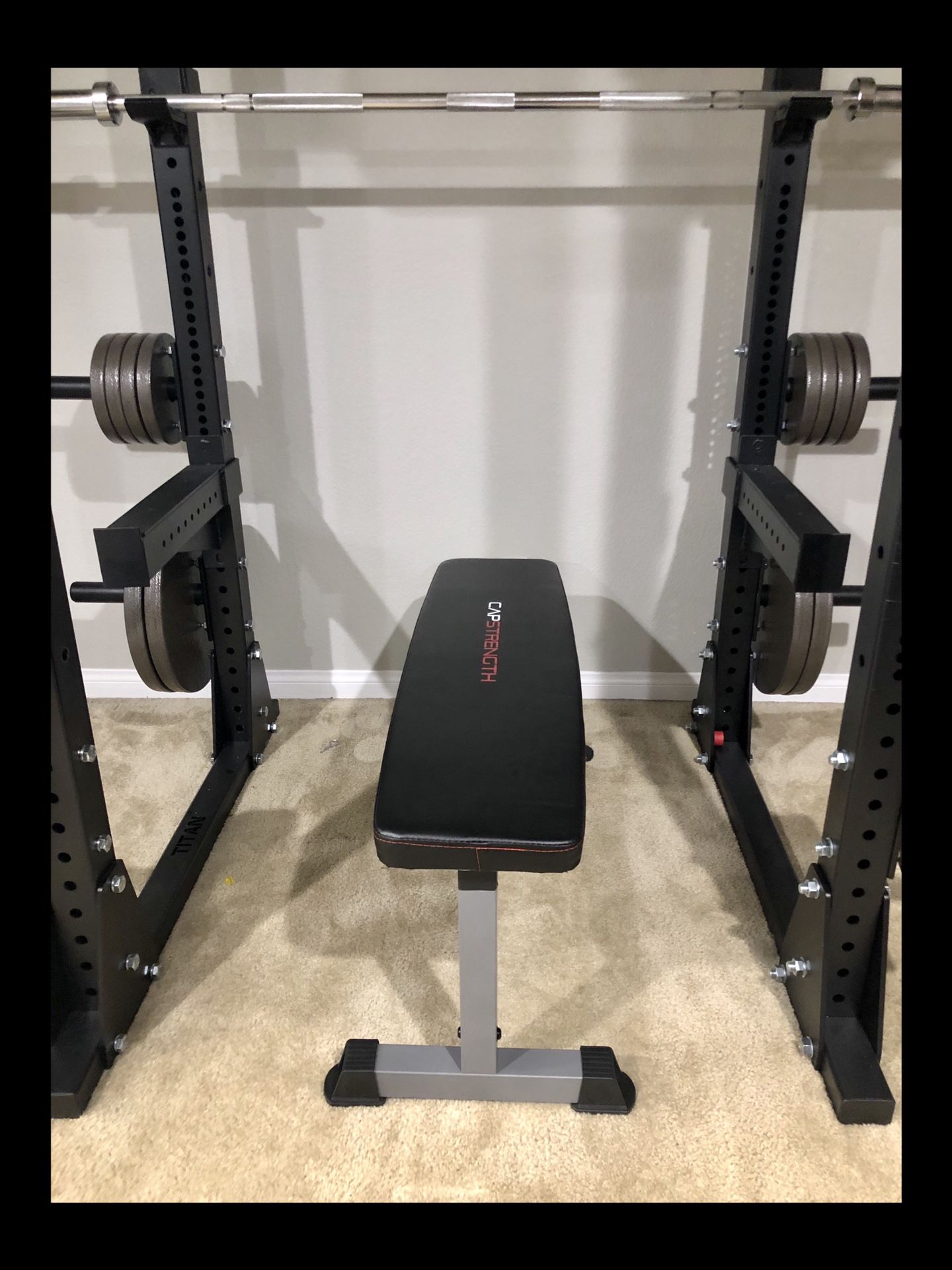Brand new in box never opened flat utility weight workout bench