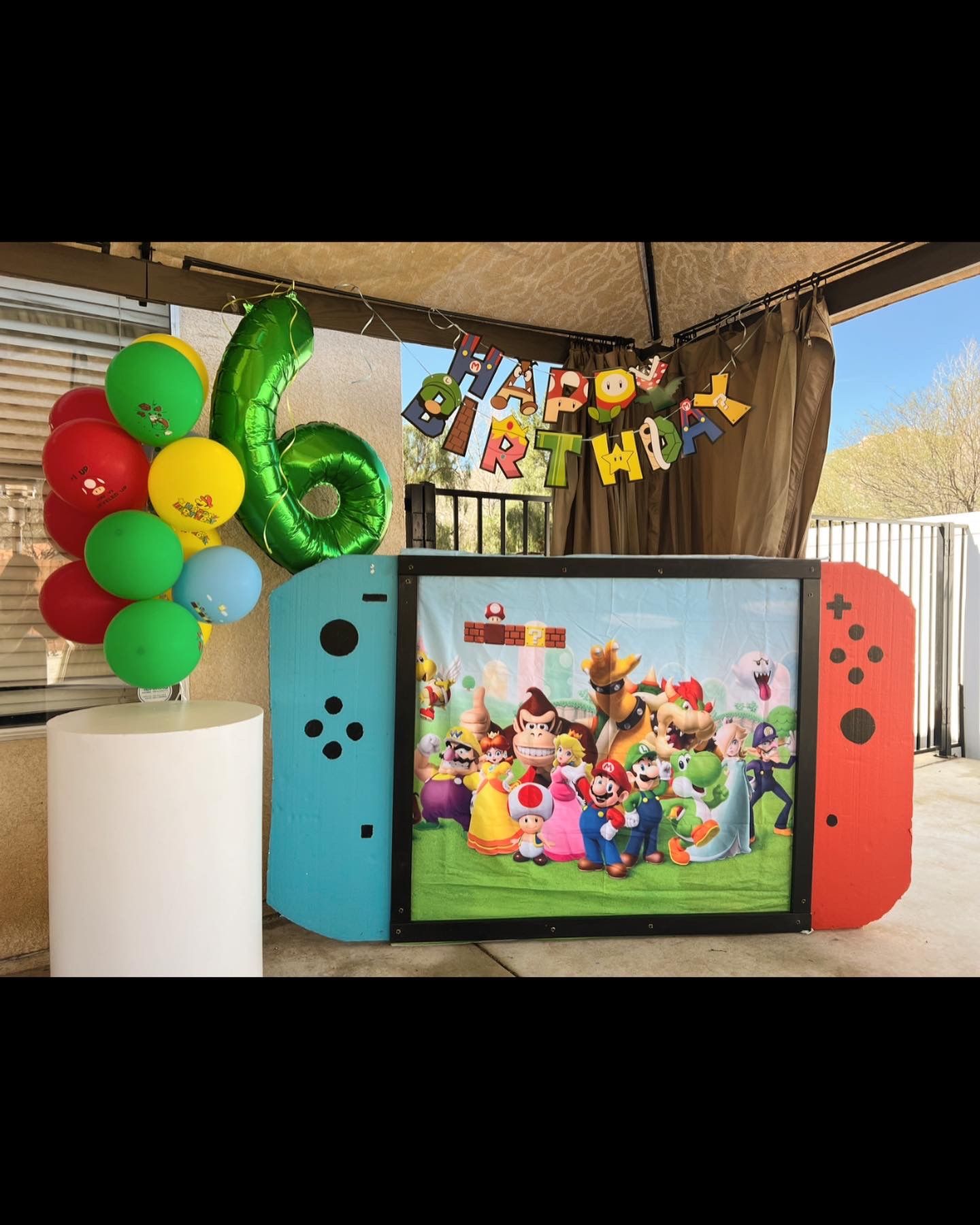 Super Mario Nintendo Switch Backdrop