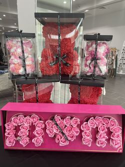 Mothers Day Rose Bears