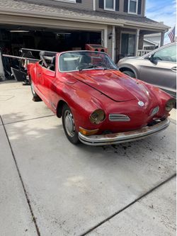 1973 Volkswagen Karmann Ghia Convertable - please read description