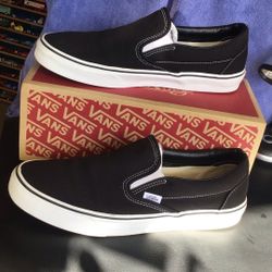 Vans Classic Slip -on Shoes Size Men 10