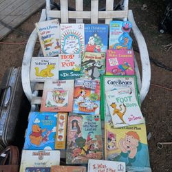Children's Vintage Books, Dr Seuss, Walt Disney, Teddy Ruxpin
