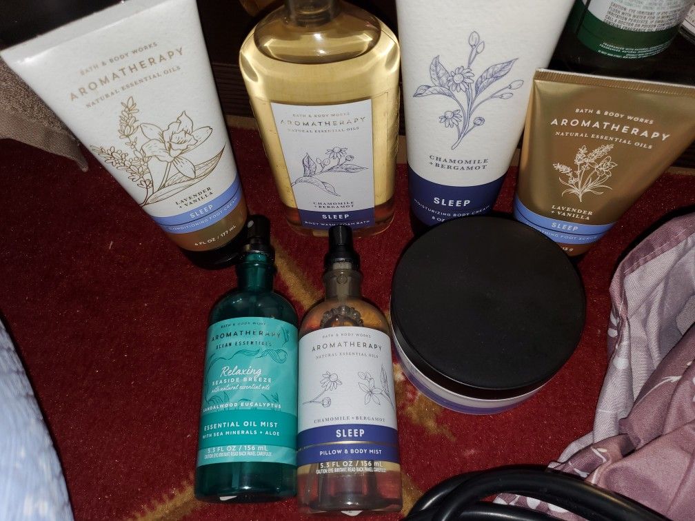 Aromatherapy bath and Body