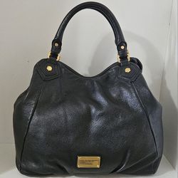 Marc by Marc Jacob's XXL Black Pebbled Leather Tote bag