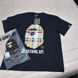 Burberry X Bape 