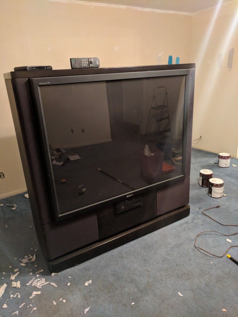 60 inch Sony Videoscope XBR TV