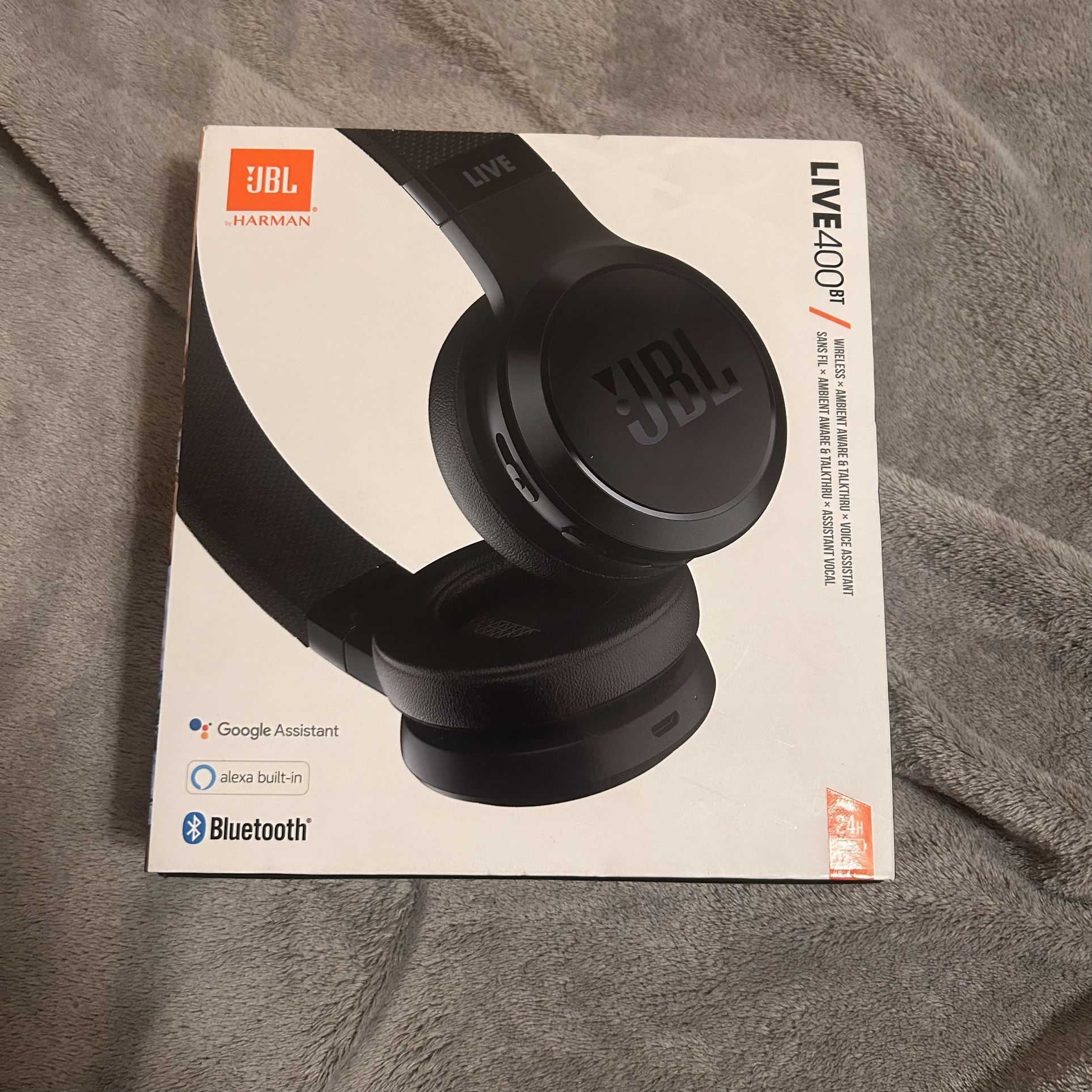 JBL Live400bt wireless Bluetooth headphones