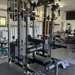 SQUAT RACK POWER RACK SMITH MACHINE HEAVY DUTY GYM - FREE DELIVERY 