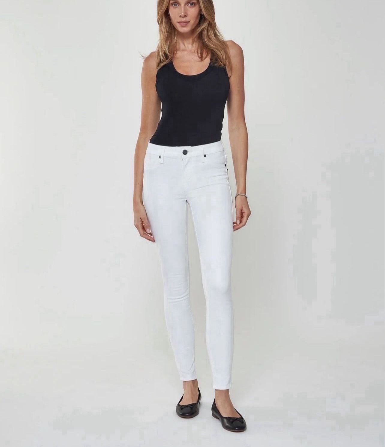 Parker Smith Bowery Skinny in Eternal White Size 29