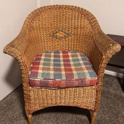 Beautiful, Sturdy WICKER CHAIR