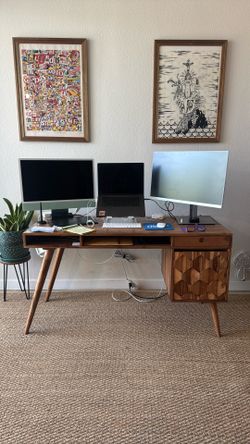 **Lietz Solid Wood Desk**