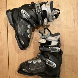 Salomon Ski Boots Women’s 7 Mondo 24 Solid Condition!!