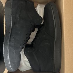 Nike Court Vision Triple Black Shoes