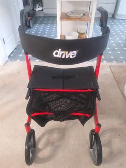 Walking Walker With Seat On Whe I Have 1 For Sale Make Made By Drive 