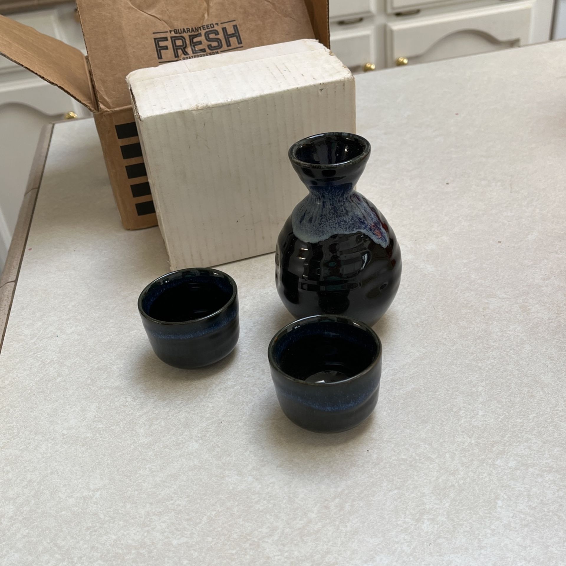 Signed Saki Drinking Set