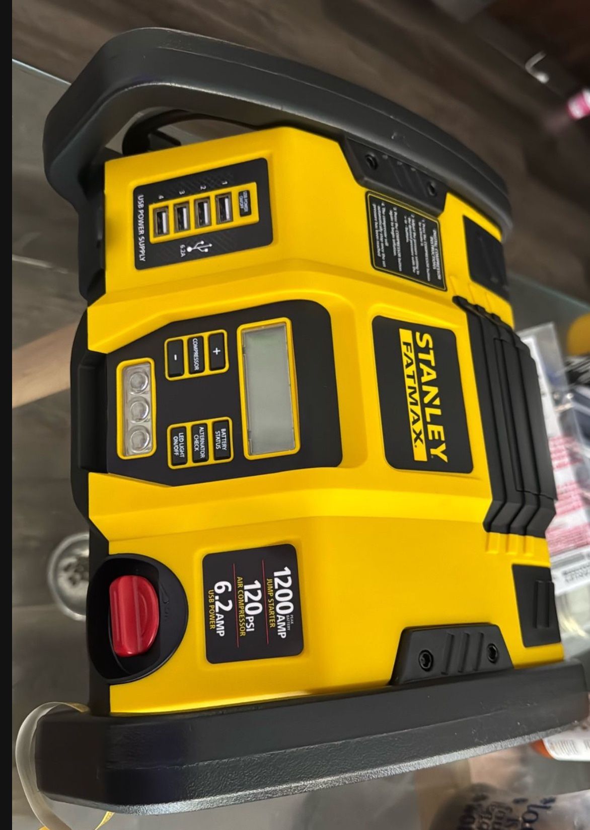 Brand New Stanley Fat max Jump Starter Brand New Never Used Open Box
