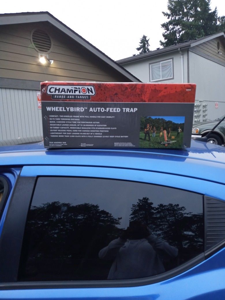 Champion Wheely Bird Auto-Feed Trap $75 Right Now