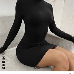 Black Bodycon Dress 