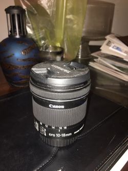 Canon 10-18 mm efs