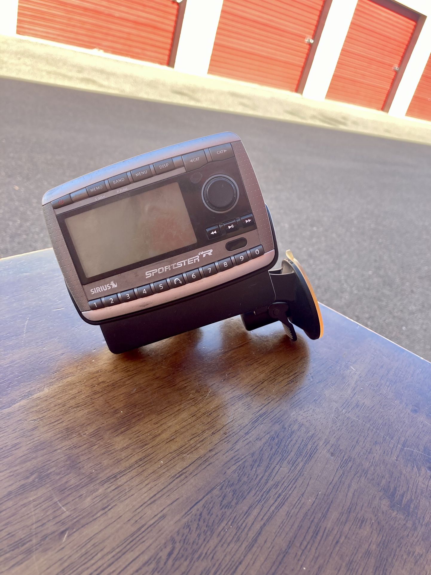 Sirius Sportster SP-R2 Satellite Radio Receiver With A Docking Station, Missing Charger