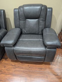Two Brown Recliners