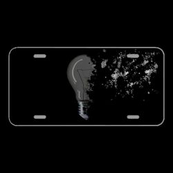 License Plate Novelty Car Front Lamp Electricity Energy Bulb