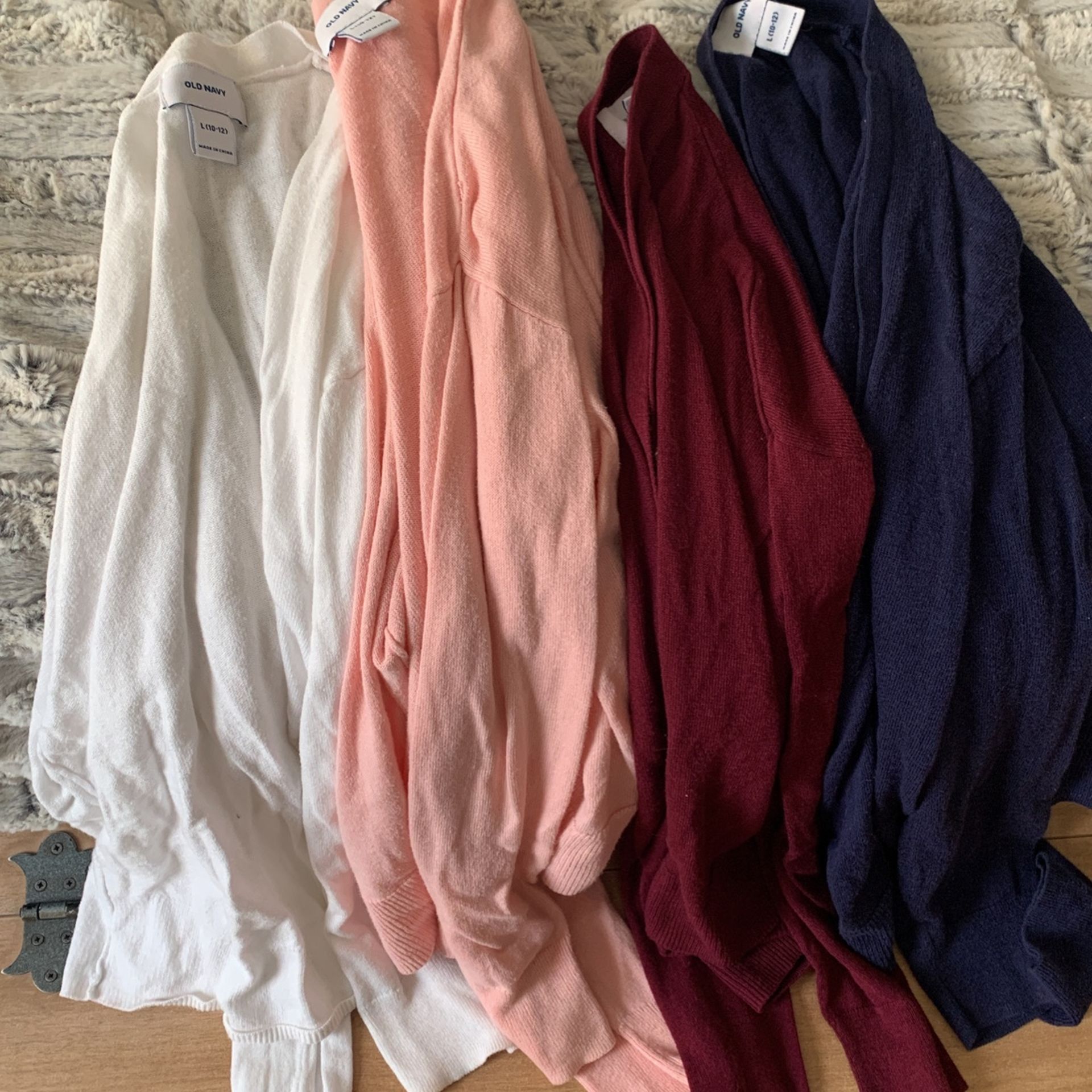 Set Of 4 Girls Old Navy Cardigans