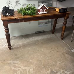 Wooden Console Table