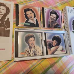 $25.00 - (4) CD Collection By Country Singer, PATSY CLINE!  AUTOGRAPHED BY ARTIST!  Includes History Booklet!  