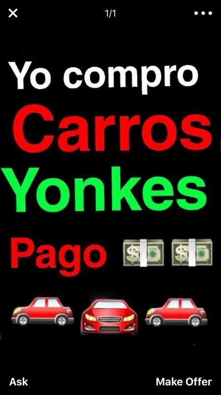 🚘🚘🚗 compramos carros yonkeados no title no problema inf {contact info removed}