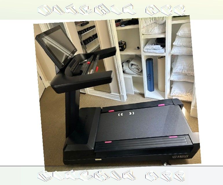 Sunny Health & Fitness Treadmill Exercise at Home home moment