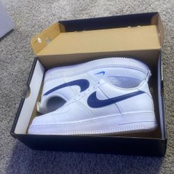 Nike Air Force 1s, a classic and popular sneaker model.